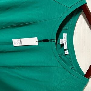 Chico's Green Women's Dress with pockets